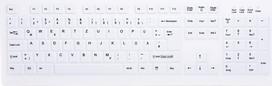 Active Key Medical Keyboard Wireless C8100 - Standard | AK-C8100F-FU1-W/GE | 7061119140264