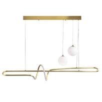 Toolight Lhj039-cp pakabinamas Led šviestuvas, matinio aukso spalvos