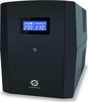 CONCEPTRONIC USV 1200VA/720W/2xSchuko/3xIEC/USB/RJ45/AVR sw | ZEUS03EM | 4015867205204