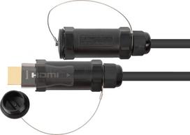 Kabel PYTHON Python AOC Hybrid HDMI« 2.0b Kabel, stahlarmiert, 5m | AOC-HP2005 | 4014619842605