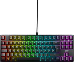 Cherry XTRFY K4V2 TKL keyboard. Black | CX-K4V2-RGB-TKL-R-GER | 7340086914550