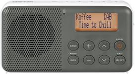 Radio Sangean DPR-64 szary/biały | A500460 | 4711317994475