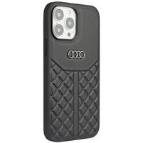 Audi Tikro Oda iPhone 13 Pro \/ 13 6.1" juodas\/juodas dėklas AU-TPUPCIP13P-Q8\/D1-BK