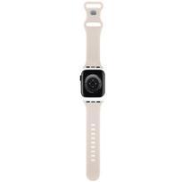 Hello Kitty silikoninės žymės graffiti dirželis Apple Watch 38/40/41mm - kremas