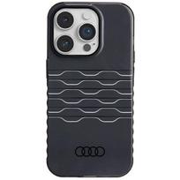 Audi IML MagSafe dėklas iPhone 14 Pro - juodas