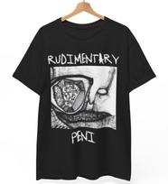 Rudimentary Peni marškinėliai Anarcho Punk grupės marškinėliai Death Church Unisex marškinėliai L