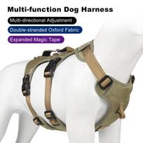 Dog Harness No Pull Dog Harness Adjustable Highly Reflective at Night Pet Chest Harness Easy Control Medium Large Dog M
