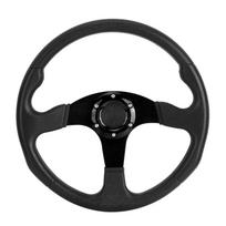 350mm 14in Sportinis Automobilio Sportinis Vairas Gilus Įgaubtas 6 Varžtai Universalus Modifikuotas Priedas Black juoda