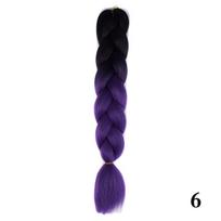 Pynimai Plaukų priauginimai Balayage Ombre Pasidaryk pats Greitas priauginimas Pynimas plaukams Cosplay Kasdieniam naudojimui moterims