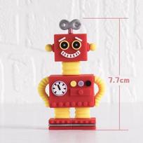 11 vnt. Robotų torto papuošalai berniukams Robotų gimtadienio Robotų torto Keksiukų dekoracijos Robotų figūrėlė Robotų gimtadienio vakarėlio reikmenims