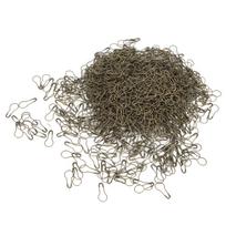 1000Pcs Safety Pins Multi Purpose Durable Rustproof Alloy Wide Application Antique Brass Color Small Safety Pins black