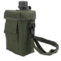 2L Vandens butelis su juosmens nešiojimo krepšiu Didelės talpos Sandarus PVC vandens indas Lauko sportui Kelionėms Camouflage