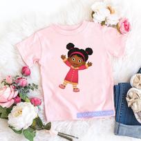Kawaii Mergaičių Marškinėliai Juokingi Danielis Tigras Kaimynystė Animacinis Spaudinys Kūdikių Mergaičių Drabužiai Madingi Vaikų Marškinėliai Rožiniai Marškiniai Viršus 110