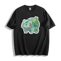 Pokémon Bulbasaur Grafinis marškinėlis - Mielas monstro dizainas Unisex marškinėlis M