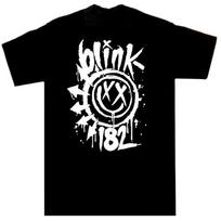 Blink-182 grupės marškinėliai Juodi Unisex Visų dydžių trumparankoviai JJ5255 4XL