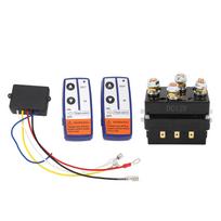 12V 500A Gervei Relės Rinkinys Nuotolinio Valdymo Gervei Relės Kontaktorius Jungiklis ATV Sniego Motoroleriui Vejapjovėms