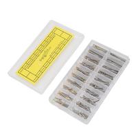 200 Pcs Stainless Steel Tube Friction Pins Watch Strap Pressure Bars And Rivet Ends for Watch Repair