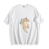 Dragonite Marškinėliai - Galingas Pokémonas Drakonas Unisex Marškinėliai 2XL