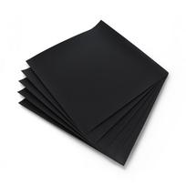 PU dirbtinės odos audinys 300x300mm - Bambu Lab - juodas - 5vnt