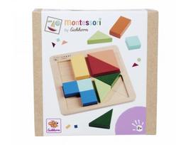 Medinė dėlionė su formomis Eichhorn Montessori, 13 d.