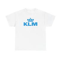 Aviacijos Gerbėjų Unisex Marškinėliai - KLM Karališkųjų Nyderlandų Oro Linijų Įgulos Marškinėliai, Air France-KLM 2XL