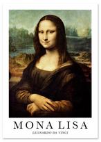 Plakatas mona lisa da vinci 21x29,7 cm A4
