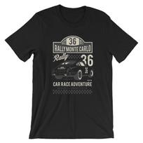 Rally Monte Carlo T-Shirt. 100% Cotton Premium Tee NEW M