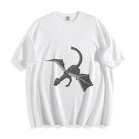 Pixelated Ender Dragon Gamer T-Shirt - Epic Minecraft Boss Design Unisex Tee XL