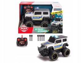 Policijos automobilis RC Suzuki su garso ir šviesos efektais Simba Dickie, 1 vnt.