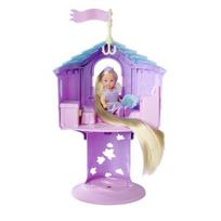 Bokšto ir lėlės rinkinys Simba Evi Love Rapunzel, 1 vnt.