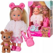 Lėlės ir meškiuko rinkinys Simba Evi Love Teddy, 1 vnt.