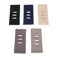 5 vnt. Elastingi juosmens prailgintojai Reguliuojami Lengvai montuojami Kelnių sagos prailgintojai Juosmens juostos prailgintojai Vyrams Moterims black