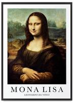 Plakatas rėmelyje Mona Liza da Vinči 21x30 cm