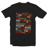 I Said A Hip Hop Colour Tshirt Unisex and Kids  - Sugarhill Gang Delight Rap S