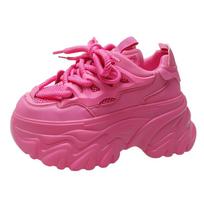 Nauji Aukštos Platformos Sportbačiai Moterims Storas Padadas Sportiniai Moteriški Bėgimo Bateliai Vulkanizuoti Batai Moteris Stambūs Sportbačiai Zapatillas Mujer 8.5CM 34