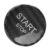 Variklio Start Stop mygtuko jungiklio dangtelis Anglies Pluošto Uždegimo Starterio Jungiklio Lipduko Pakeitimas Peugeot 408 308S 508 raudona