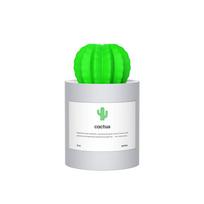 3life 280ML Kaktuso USB Mini Drėkintuvas Ultragarsinis Aromaterapinis Automobilio Drėkintuvas Oro Difuzorius Rūko Gamintojas Naktinė Lemputė KTY