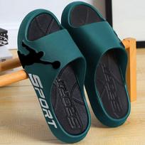 Mados Tendencija Vyriški šlepetės Minkštos Paplūdimio šlepetės Sandalai Vyrai Lauko Sportinės šlepetės Unisex šlepetės Storas padas Neslystančios Vyriški Laisvalaikio Batai 36-37 tamsiai žalia spalva