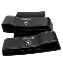 Daugiafunkcinė automobilio sėdynės plyšio laikymo dėžutė Sėdynės tarpas Kišeninis organizatorius Mercedes-Benz C500 C200 C300 B C E GLA CLA GLK GL ML GLE V177 W247 W207 benz juoda