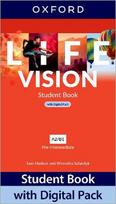 Life Vision: Pre-Intermediate: Student Book (vadovėlis) with Digital Pack: Print Student Book and 2 years' access to Student e-book, Workbook e-book, Online Practice and Student Resources.
