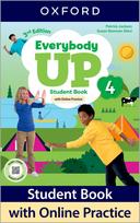 Everybody Up: Level 4: Student Book with Online Practice: Print Student Book and 2 years' access to Online Practice and Student Resources, available on Oxford English Hub.
