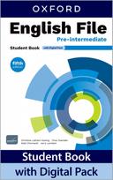 English File fifth edition: Pre-Intermediate: Student Book with Digital Pack: Print Student Book and 2 years' access to Student e-Book, Workbook e-Book, Student Resources, and Exam Confidence, available on Oxford English Hub.