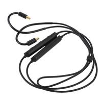 Bluetooth Wireless Adapter Cable Replacement Rechargeable with Microphone Controller for IE100 Pro IE400 Pro Earphones