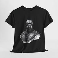 Sub-Zero Mortal Kombat Unisex Tee, Gaming Gift, Video Game Shirt, Gamer Apparel, L