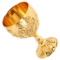 Žalvarinis Senovinis Europos Taurė Retro Chalice Viduramžių Šventyklos Auksinis Šventasis Riteris Vikingų Alaus Metaliniai Indai Stiklas Namų Baras auksinė