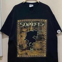 Vintažiniai Soulfly primityvūs marškinėliai Grupės trumpomis rankovėmis L gray