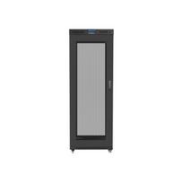LANBERG  Installation cabinet rack 19 42U 800x1000 black, perforated door LCD (Flat pack) | FF01-8042-23BL  | 5901969430479