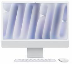 APPLE  iMac 24 inch: M4 10/10, 24GB, 512GB SSD - Silver | MCR24ZE/A  | 195949925559