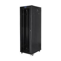 LANBERG  FF01-8842-12BL rack cabinet 42U Freestanding rack Black | FF01-8842-12BL  | 5901969430486