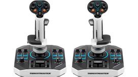 Thrustmaster  Sol-R 2 HOSAS Space Sim Duo Black, White USB Flightstick Analogue / Digital PC | 513208  | 3362932916741